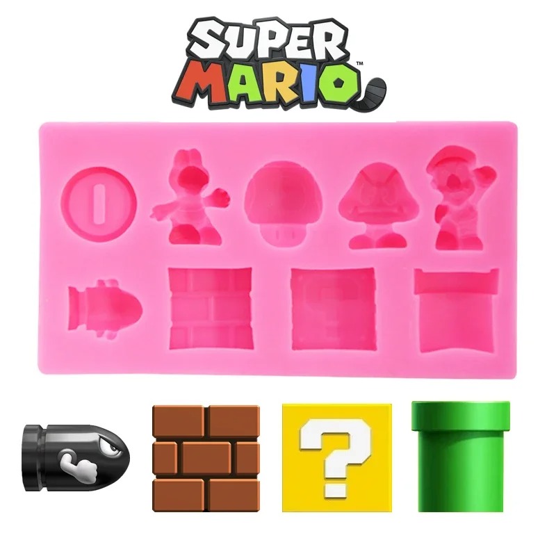 Kitchen Appliances Baking - Cetakan Kue 3D Super Mario Bros