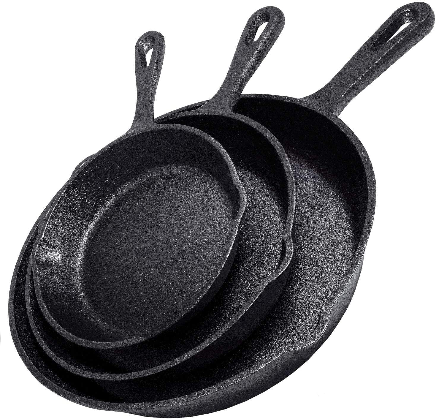 Electric Griddle Pancake - Wajan Besi Cor 14/16/20cm Anti Lengket,