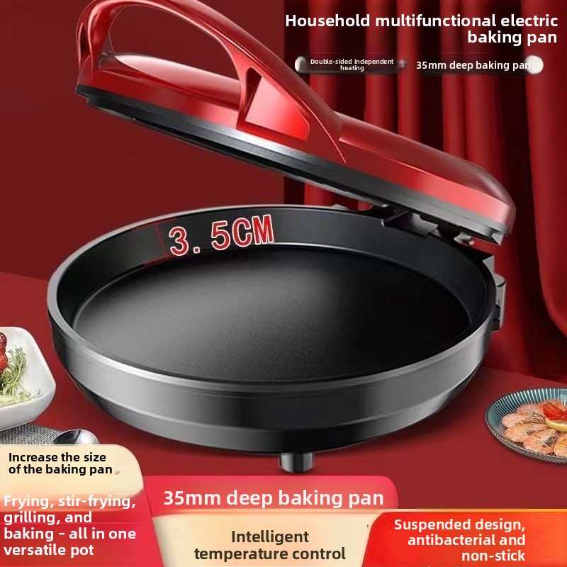 Electric Griddle Pancake - Wajan listrik, pemanas dua sisi untuk