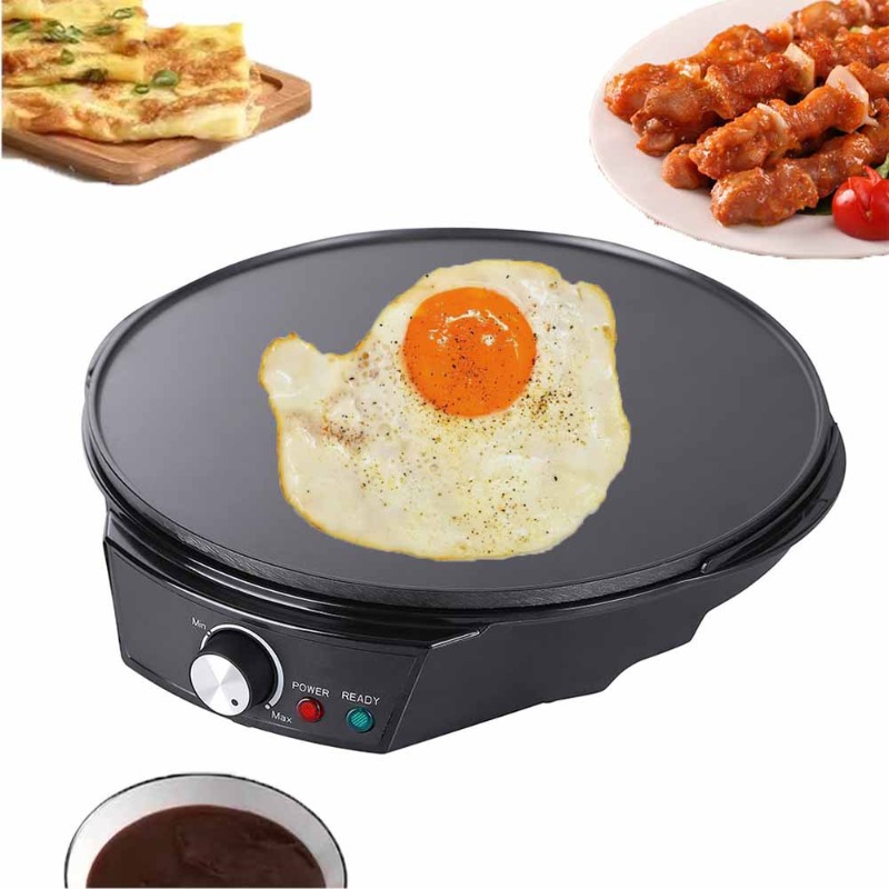 Pembuat Crepe/Pancake/Penggore - Electric Griddle Pancake ulasan dan harga
