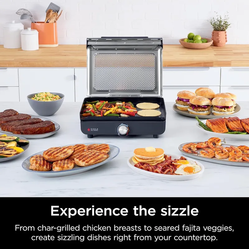 Ninja Griddle dan Indoor Grill - Electric Griddle Pancake ulasan dan harga