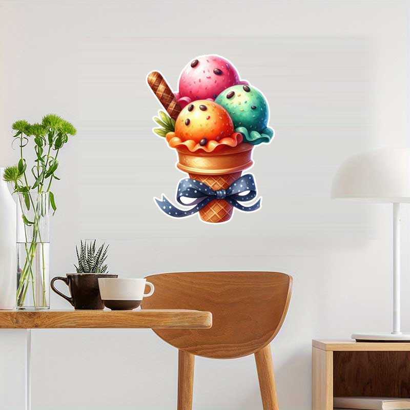 Stiker Dinding Es Krim Musim P - Kitchen Appliances Design ulasan dan harga
