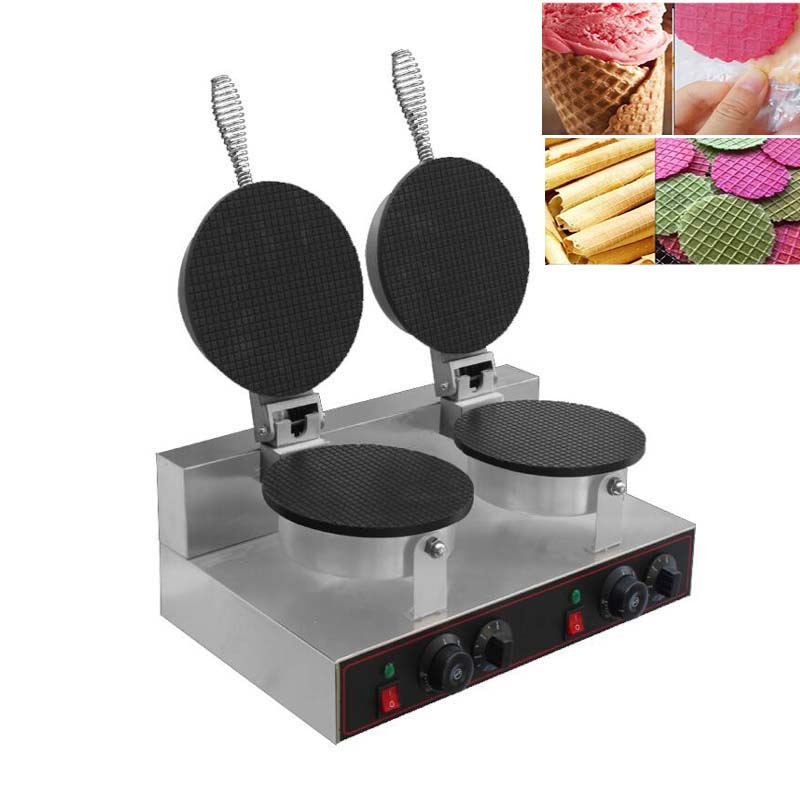 Mesin Pembuat Kue Gulung Telur - Ice Cream Maker Electric ulasan dan harga