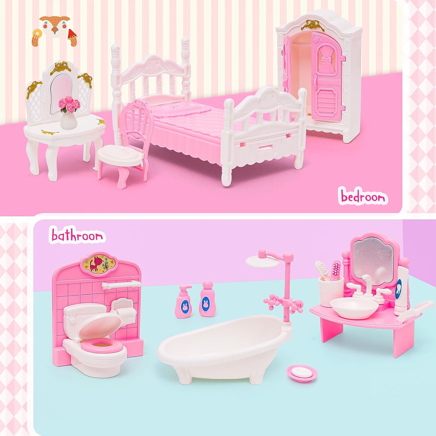 1:12 Rumah Boneka Truk Es Krim - Kitchen Appliances Kids ulasan dan harga