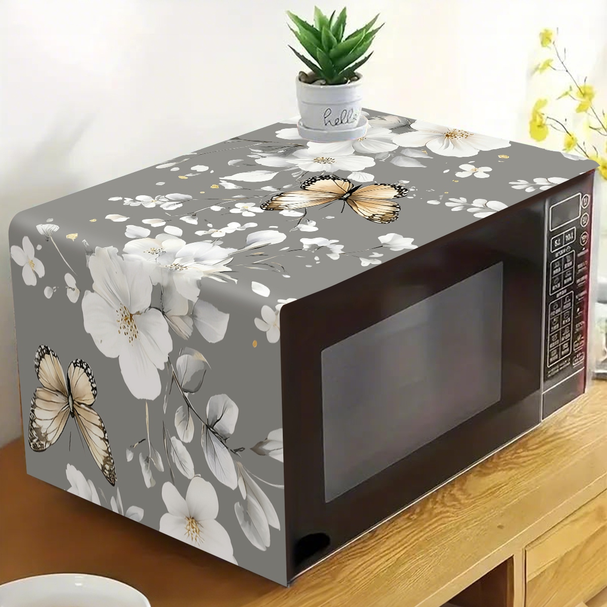 1 Buah Penutup Debu Microwave  - Kitchen Appliances Design ulasan dan harga