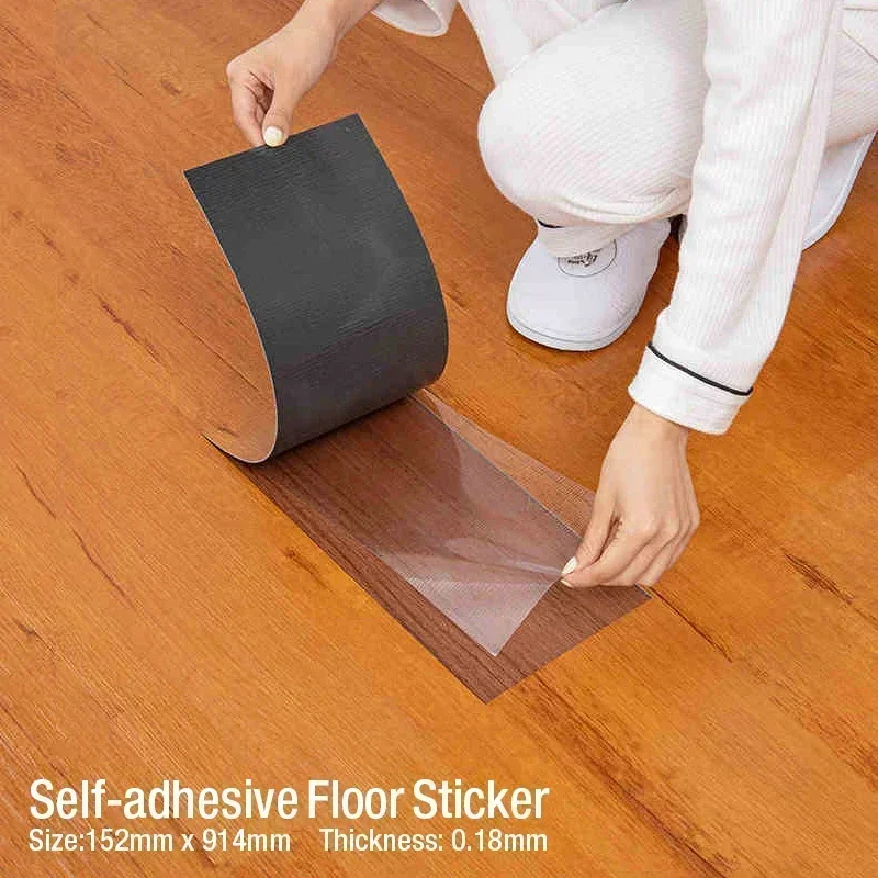Stiker lantai PVC motif kayu m - Kitchen Appliances Design ulasan dan harga