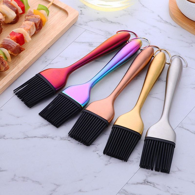 Kuas Minyak Silikon Baja Tahan - Electric Griddle Pancake ulasan dan harga