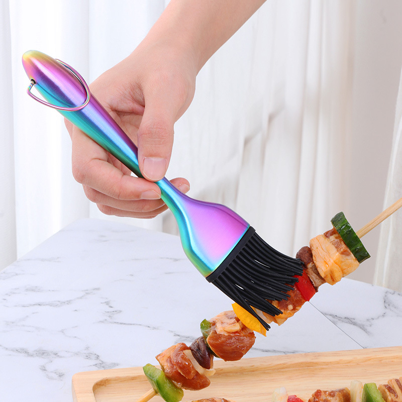 Kuas Minyak Silikon Baja Tahan - Electric Griddle Pancake ulasan dan harga