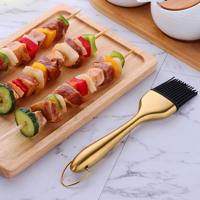 Kuas Minyak Silikon Baja Tahan - Electric Griddle Pancake ulasan dan harga