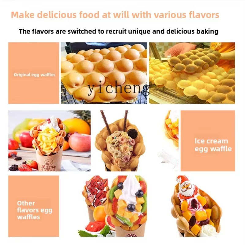 Pembuat Waffle Telur Digital K - Electric Griddle Pancake ulasan dan harga