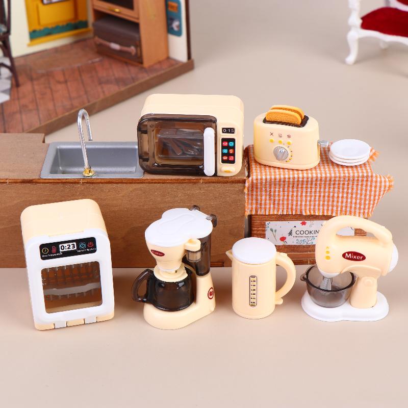 1 Set 1 12 Pembuat Kopi Miniat - Kitchen Appliances Kids ulasan dan harga