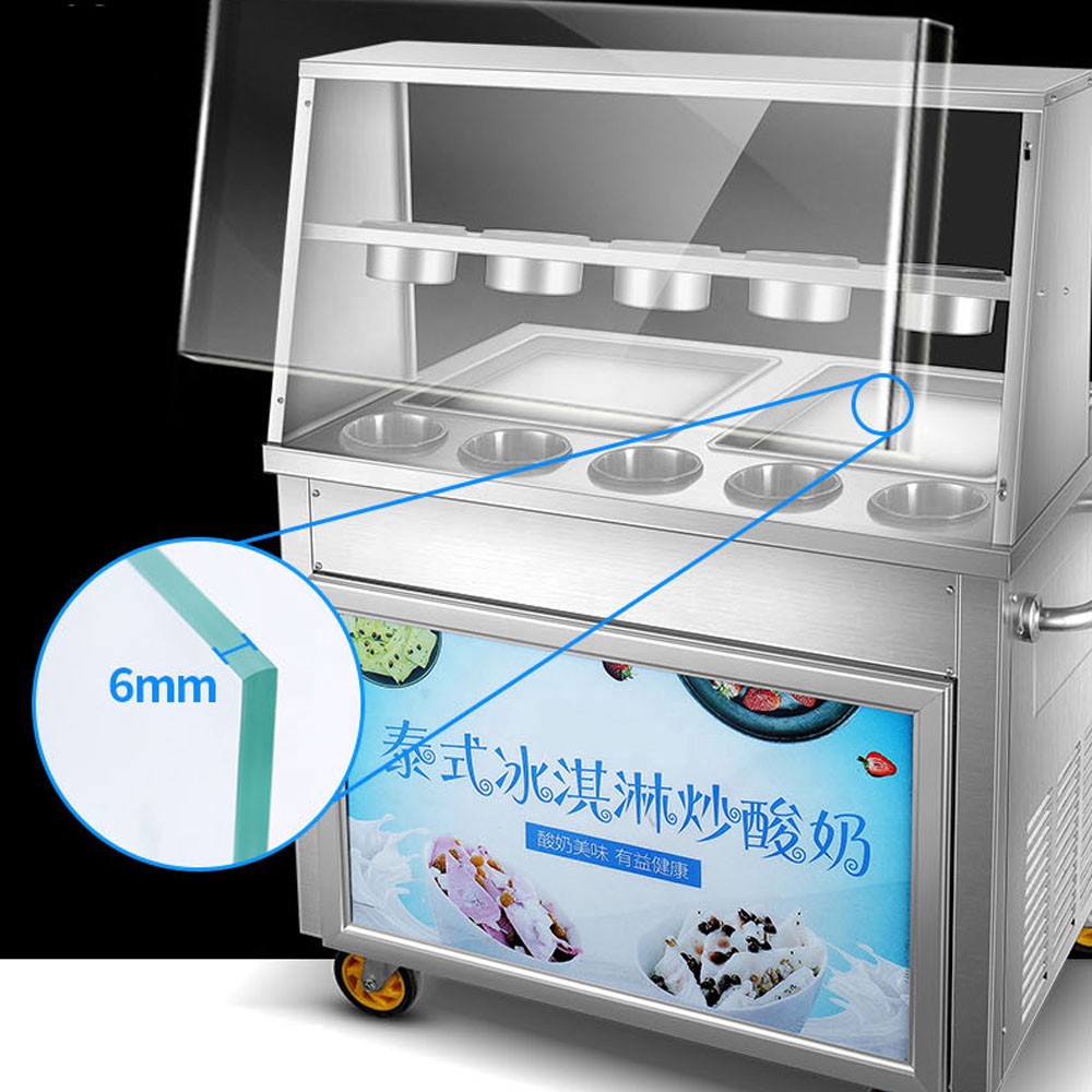 Mesin Pembuat Es Goreng Komers - Ice Cream Maker Electric ulasan dan harga