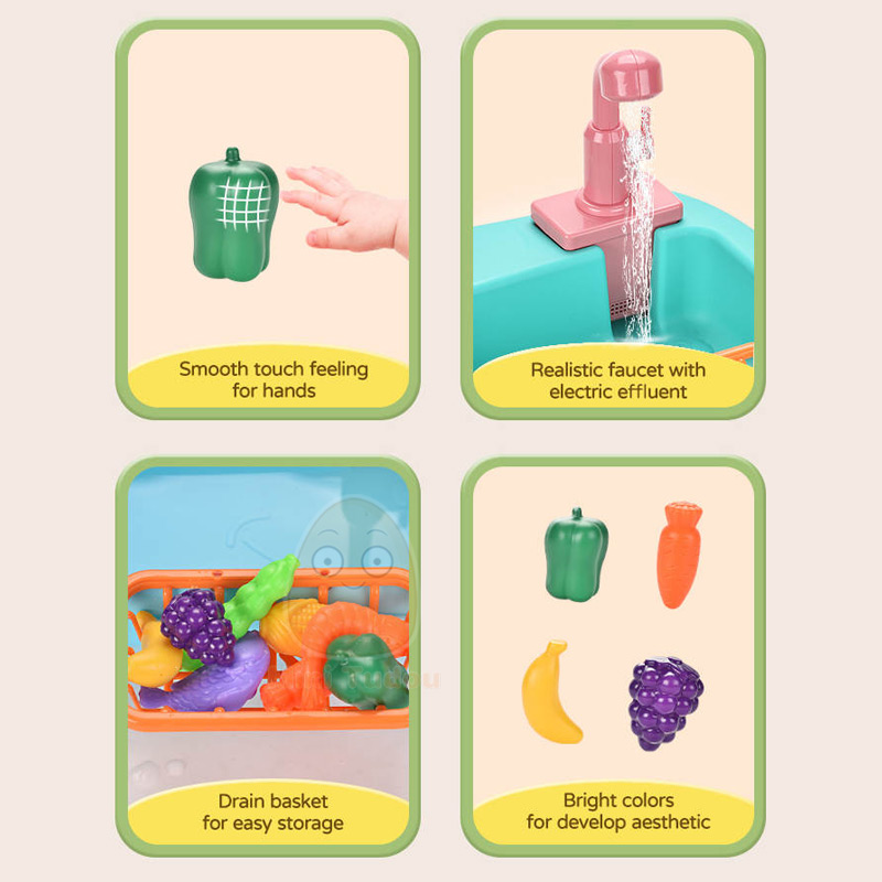 Mainan Anak-anak Berpura-pura  - Kitchen Appliances Kids ulasan dan harga