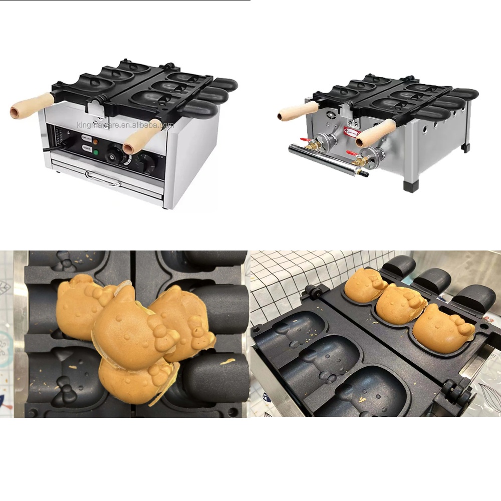 Pembuat Waffle Bentuk Hewan Li - Ice Cream Maker Electric ulasan dan harga