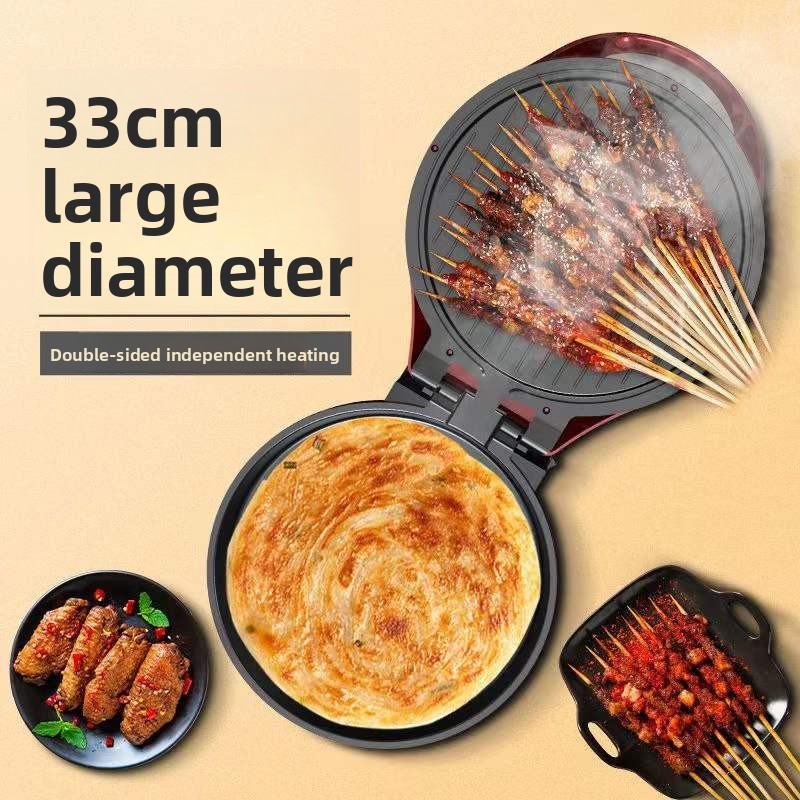 Wajan listrik, pemanas dua sis - Electric Griddle Pancake ulasan dan harga